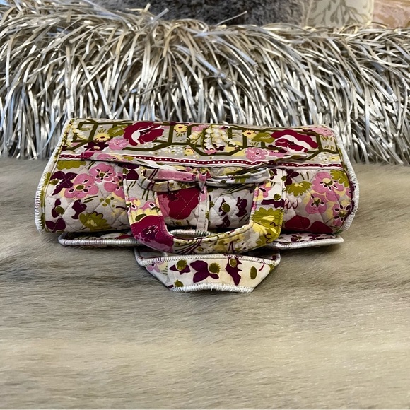 VERA BRADLEY Make Be Blush 2010 Iconic Large Hanging Organizer Trifold Cosmetic - Picture 12 of 15